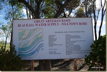 Blackall Town Bore
