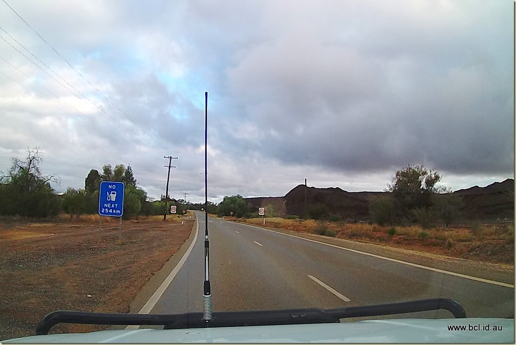 White Cliffs to Cobar No Fuel Warning