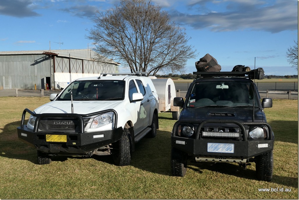 Leaving Temora Campsite 