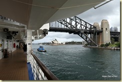 Pacific Adventure Leaving Sydney 