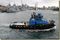 Pacific Adventure Leaving Sydney 