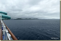 Pacific Adventure Entering Noumea Harbour