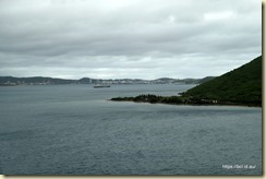 Pacific Adventure Entering Noumea Harbour