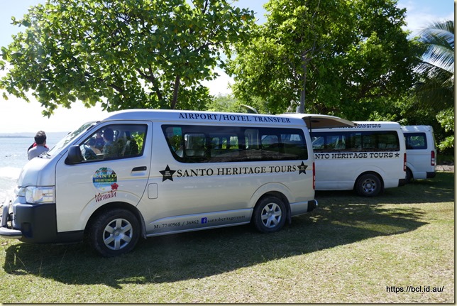 Luganville Relics Tour Buses