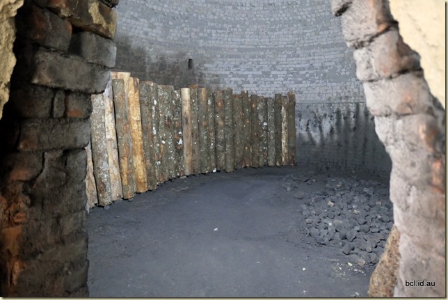 Loading Charcoal Kiln