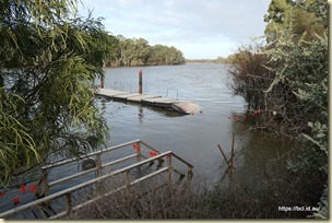 Damage at Fort Courage Caravan Park