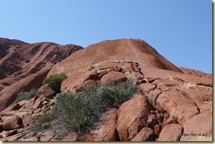 Uluru - at the old climb