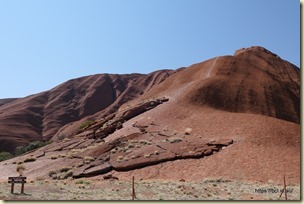 Uluru - at the old climb