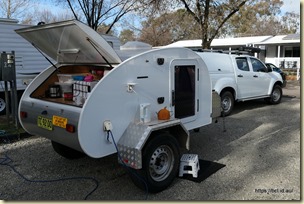 Set Up at Cooramundra Caravan Park