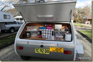 Set Up at Cooramundra Caravan Park