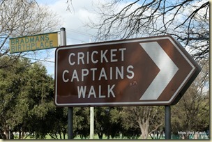 Cricket Captain's Walk Cootamundra