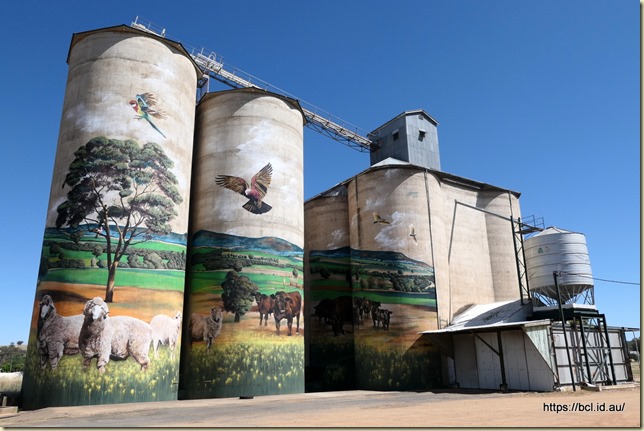 Grenfell Silo Art