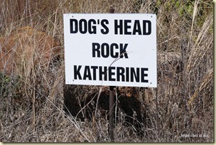 Katherine Dogs Head Rock