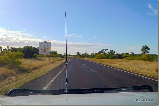 Road Sign just outside Cloncurry