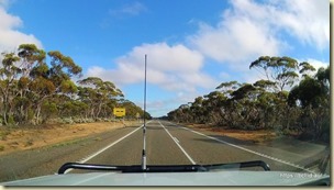 On the road between Balladonia and Norseman