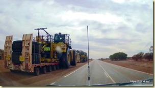 Big Load Convoy About to Set Off