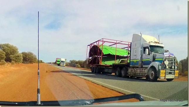 Off the Road for another Big Load
