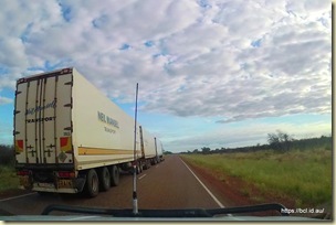 Passing the Road Train