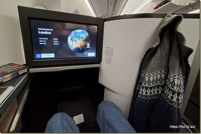 British Airways Business Class Seat