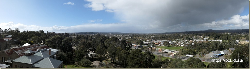 Ballarat  from Sovereign Hill